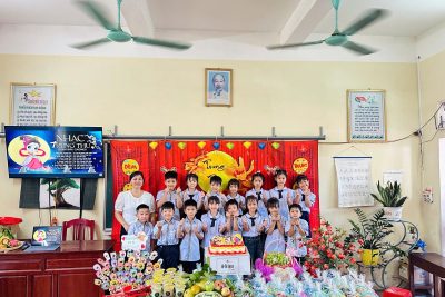 Vui Tết Trung thu năm 2025 của các em học sinh Trường Tiểu học Hải Hòa
