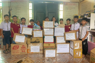 “Hành động nhỏ – Tấm lòng lớn!” ở trường Tiểu học Hải Hòa